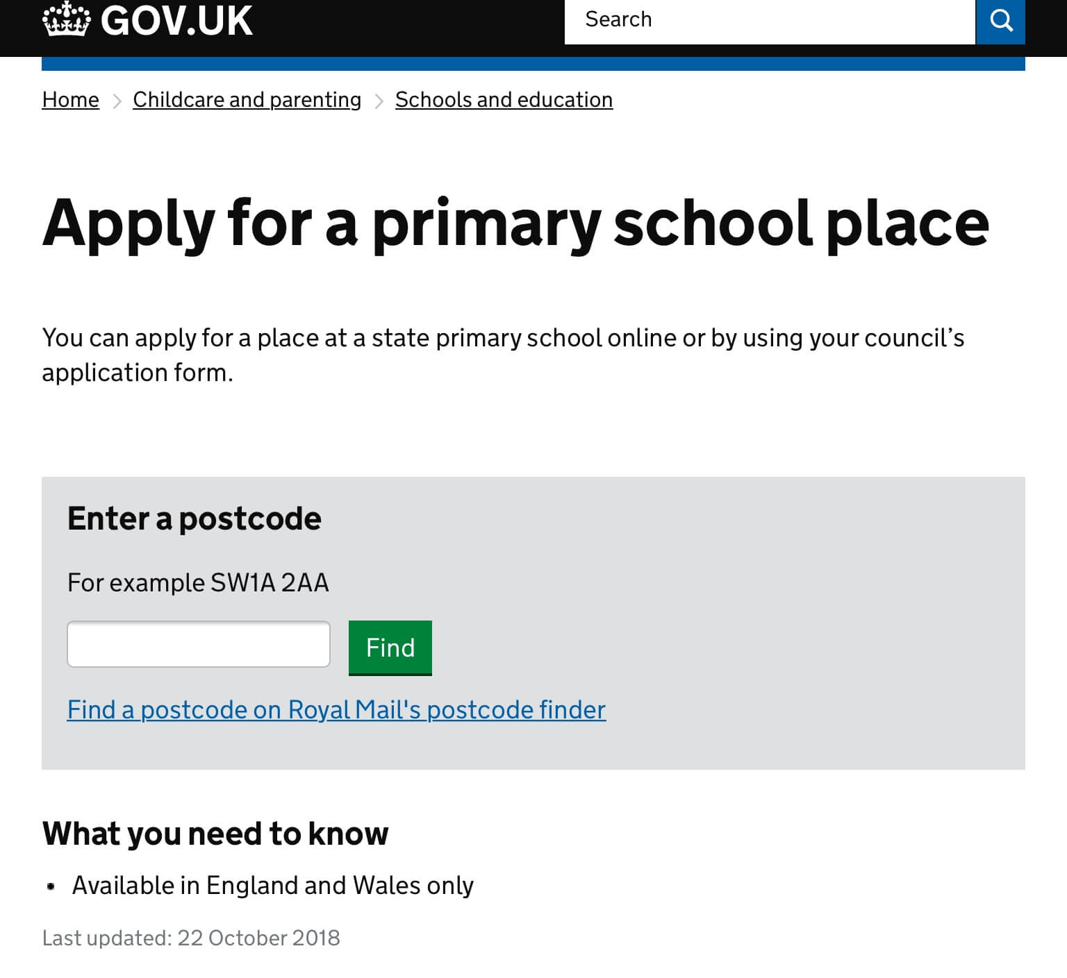 Primary schools – top tips when applying