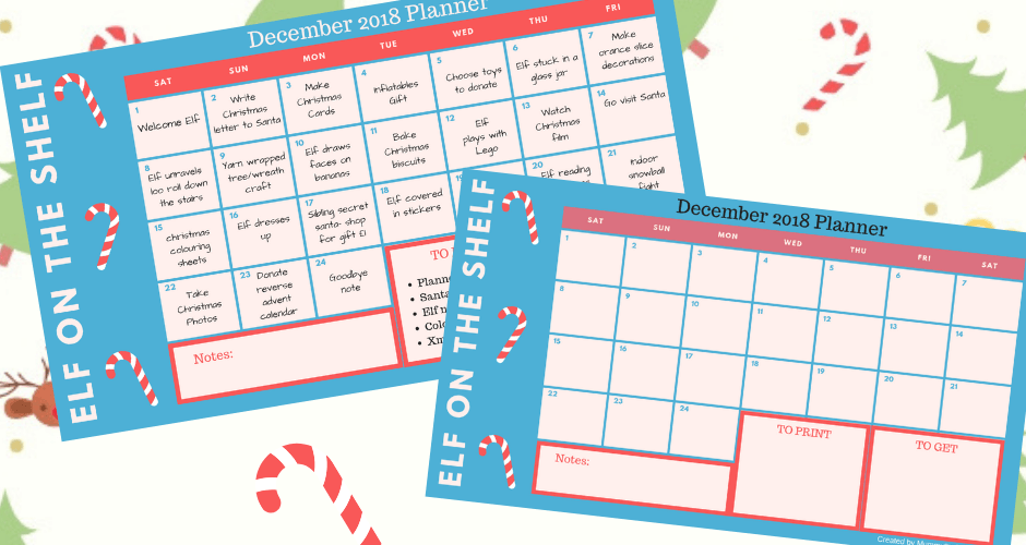 Elf on the Shelf: Planner and Printables to make December Magical